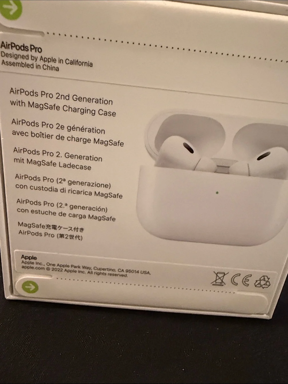 AirPods Pro White Wireless In-Ear Noise-Canceling Earbuds